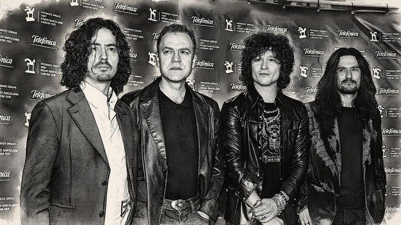 Héroes del Silencio durante a entrega dos prêmios Ondas de 2007 (Foto: Reprodução)