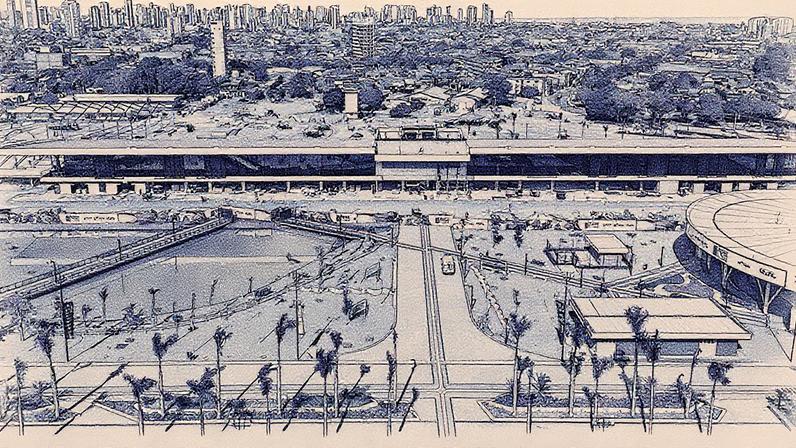 Obras para a COP em Belém (Foto: Reprodução)