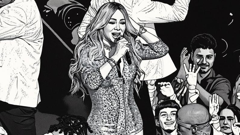 Mariah Carey no palco do MTV Video Music Awards 2025 (Foto: Reprodução)