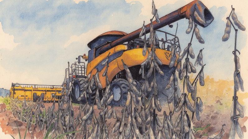 Colheita de soja com foco na captação de R$ 500 milhões, sendo metade levantada junto aos fornecedores em cotas mezanino (Foto: Reprodução)