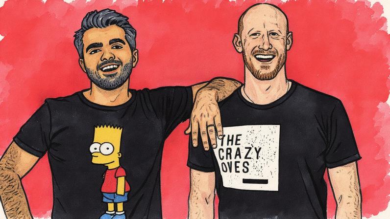 Noor Agha e Jonathan Ellman, sócios-fundadores da Flip, posam para a foto (Foto: Reprodução)