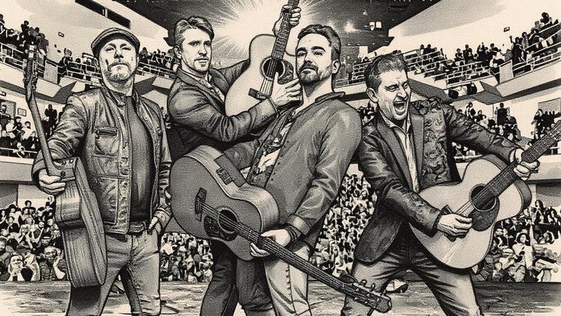 40FINGERS realiza turnê no Brasil com apresentações em Curitiba, Rio de Janeiro e São Paulo (Foto: Reprodução)