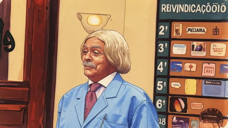 Professor Raimundo, interpretado por Chico Anysio (Foto: Reprodução)