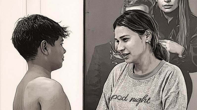 Simone Mendes e seu filho Henry Diniz posam para a foto (Foto: Reprodução)