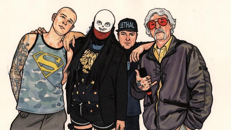 Limp Bizkit lançou o single "Making Love to Morgan Wallen", que apresenta referências a Chester Bennington, Bowie e 'Pootie Tang' (Foto: Reprodução)