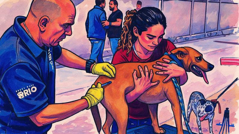 Cães e gatos podem ser vacinados gratuitamente em 160 postos neste sábado (Foto: Reprodução)