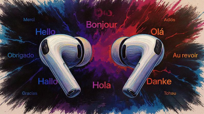Apple AirPods Pro 3 e demonstração de tradução ao vivo (Foto: Reprodução)