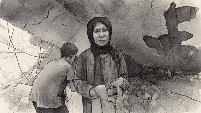 David Dimbleby narra apelo para que Israel permita acesso de jornalistas a Gaza (Foto: Reprodução)