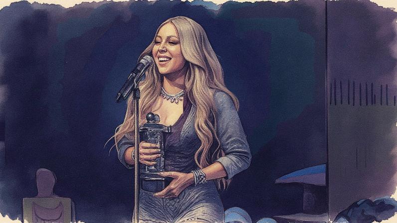 Mariah Carey no VMA 2025 (Foto: Reprodução)