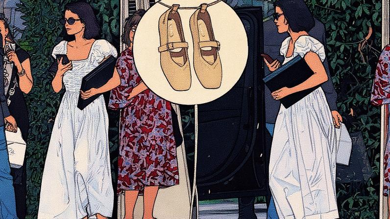 Selena Gomez steps out in LA in her Vivaia Mary-Jane flats.