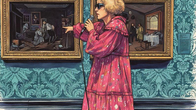 Grayson Perry holds forth on William Hogarth’s Marriage A-la-Mode at the National Gallery