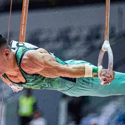 Caio Souza garante vaga na final do Mundial de Ginástica e Diogo Soares avança