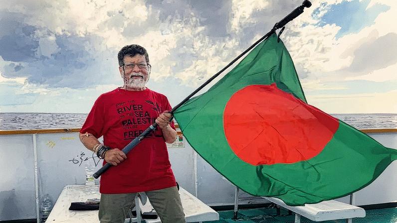 Alam shared this image to his Facebook page earlier today, where it has since received almost 4,000 comments Shahidul Alam, via Facebook