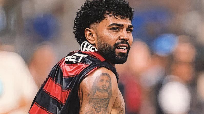 Gabigol oferece ajuda a Jon Vlogs, presidente do Capim FC, a cobrar pênalti (Foto: Reprodução / Instagram)