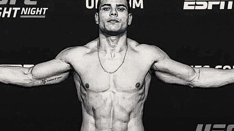 Borrachinha em apresentação no UFC (Foto: Reprodução/YouTube)