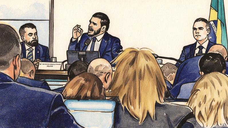 Marcelo Freitas afirmou que a atuação de Eduardo nos EUA por sanções configura exercício de direito de crítica política. (Foto: Lula Marques/Agência Brasil)