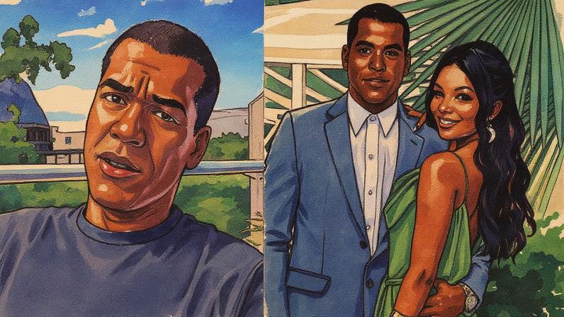 Marcello Melo Jr. e Mell Muzillo foram alvos de críticas nas redes — Foto: Reprodução/Instagram