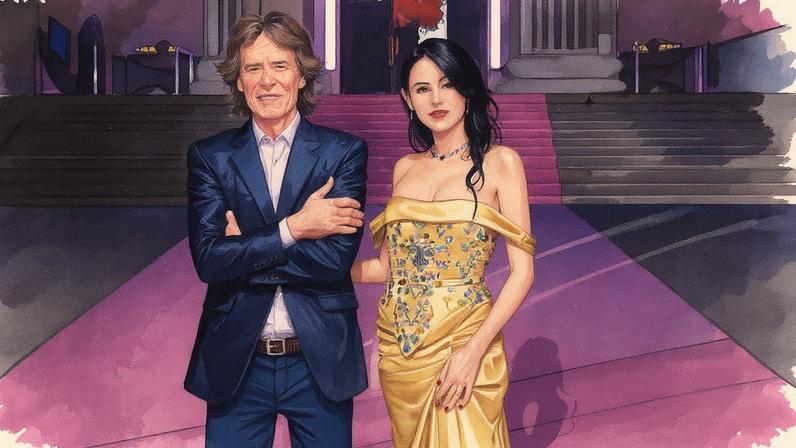 Mick Jagger and his fiancée, Melanie Hamrick, enjoyed a rare date night on Saturday at the British Museum Ball.