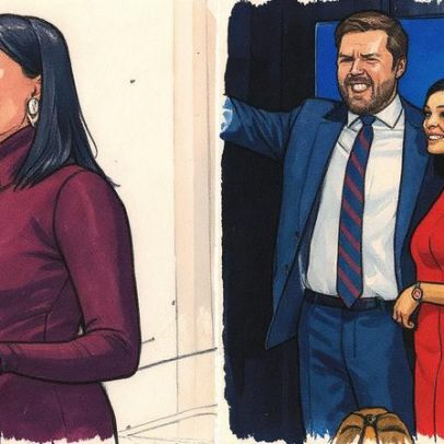 Esposa de JD Vance, Usha, enfrenta especulações de divórcio sem aliança