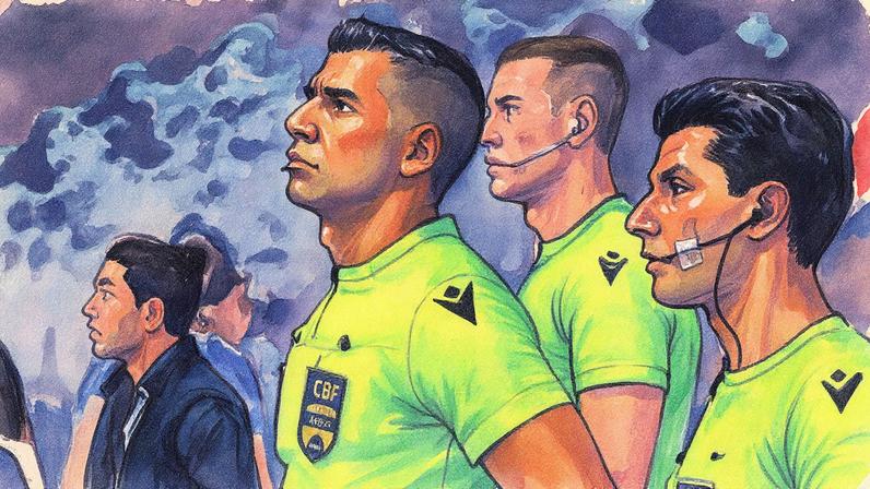 Bruno Arleu de Araújo apitou Botafogo 3 x 0 Vasco (Foto: João Salles/GazetaPress)