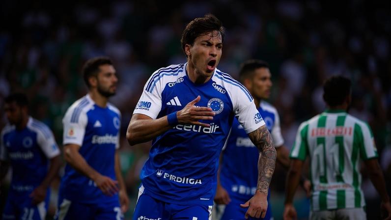 Atacante Kaio Jorge comemora mais um gol pelo Cruzeiro (Foto: Lucas Bubols/Cruzeiro)