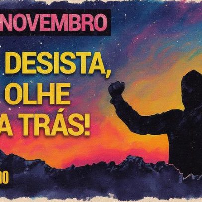 Devocional incentiva a não desistir e não olhar para trás