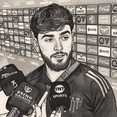 Fala de Biel sobre vice do Atlético-MG na Sul-Americana viraliza