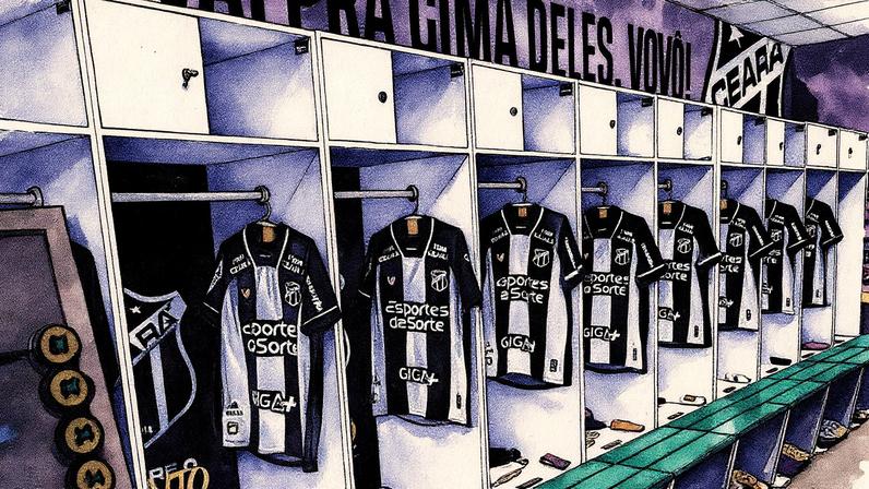 Ceará enfrenta o Fortaleza pelo Brasileirão (Foto: Gabriel Silva/Ceará SC)