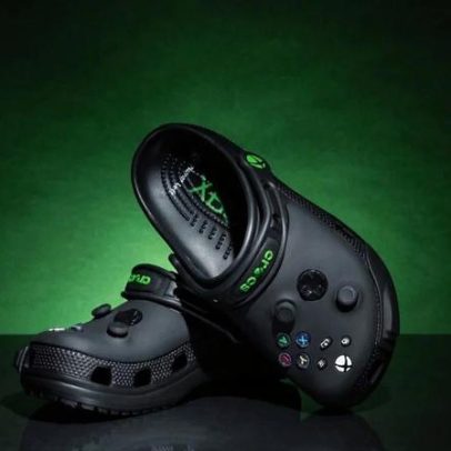 Crocs oficiais da Xbox parecem Crocs