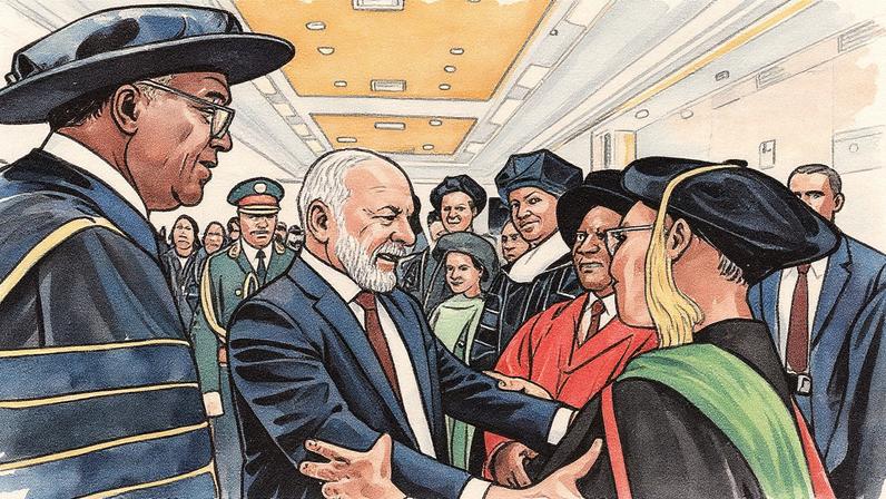 O presidente Lula (PT) em Maputo, na capital de Moçambique. Foto: Ricardo Stuckert/PR