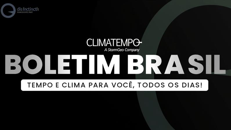 Previsão do tempo para o Brasil