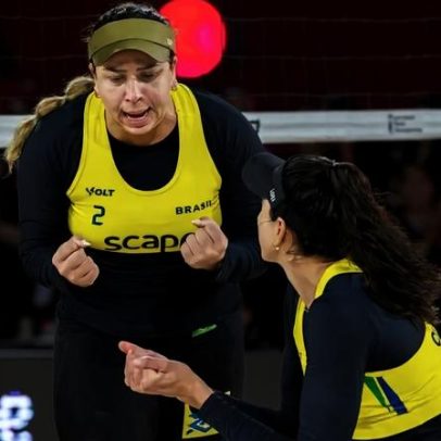 Carol e Rebecca não avançam à final do Mundial de Vôlei de Praia