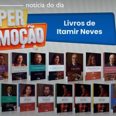 Loja RTM promove livros de Itamir Neves