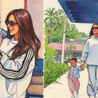 Bruna Biancardi mostra bastidores de seu programa de culinária com Mavie