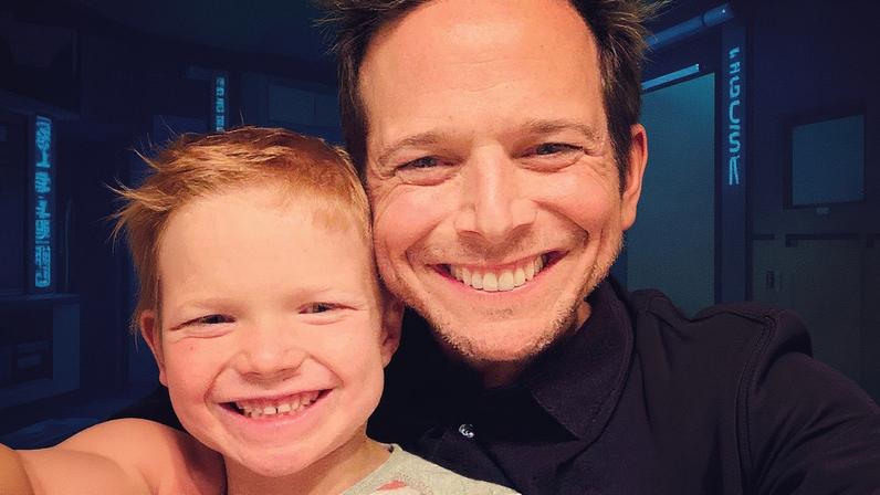 Scott Wolf wished his son Miller a happy birthday on social media.