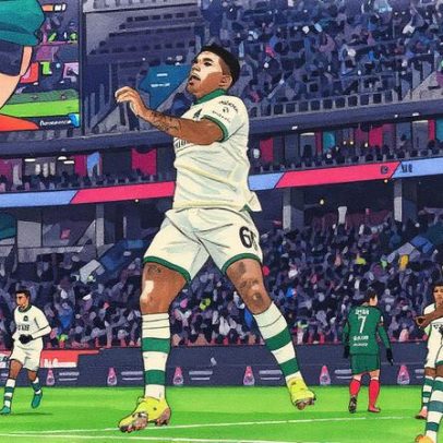 Douglas, ex-Fluminense, celebra gol que mantém Krasnodar na liderança